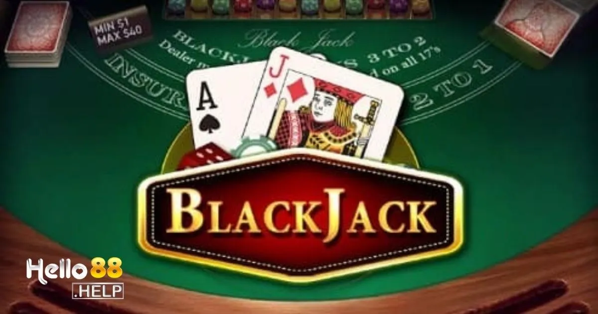 Live Blackjack Là Gì? Cách Chơi Blackjack Trực Tuyến Hello88 3 Live Blackjack Là Gì? Bố cục bàn chơi Blackjack