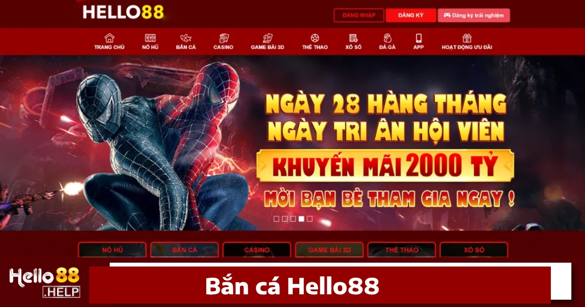 BẮN CÁ 3 Khuyến mãi hấp dẫn khi chơi Bắn cá tại Hello88