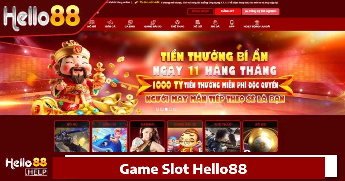 Khuyến mãi hấp dẫn khi chơi Game Slot Hello88